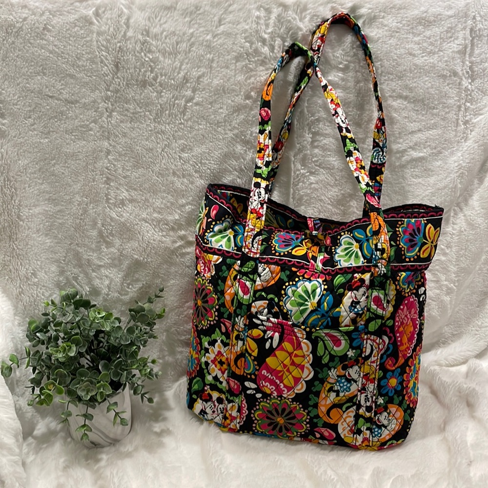 Disney Vera Bradley Tote Bag in “Midnight With Mickey”  Brand New